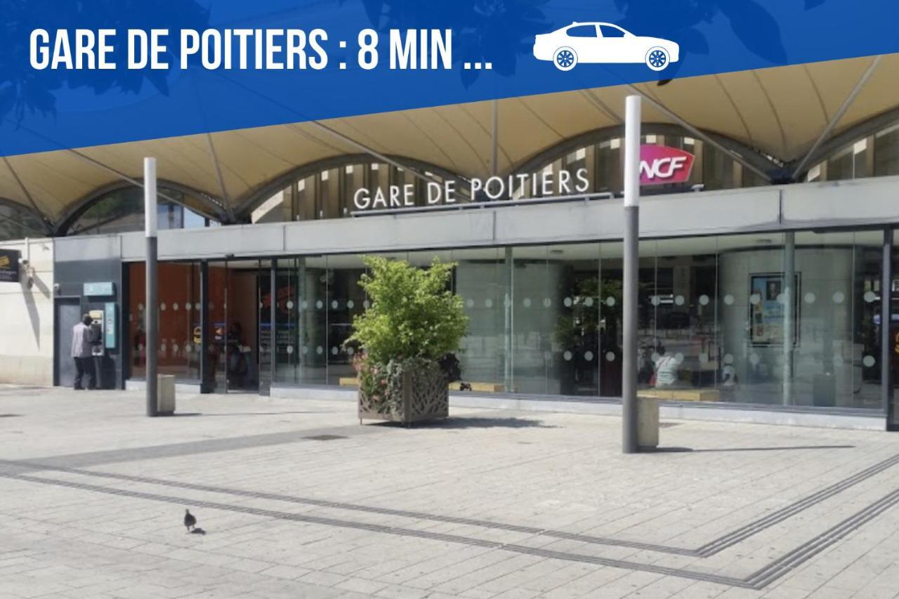 Studio Simplicien *Cosy* Plein Centre Ville De Poitiers *Tv* Wifi *Cafe* Buitenkant foto